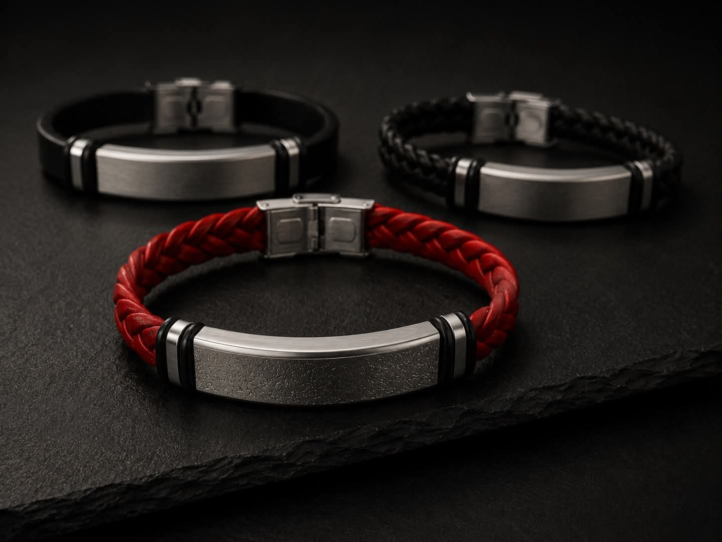 Flätat armband (gravyrprodukt)