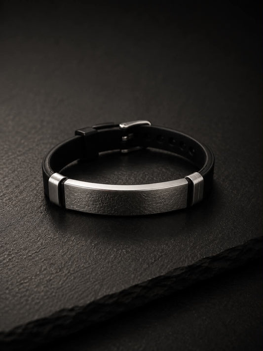 Armband med silikonlänk